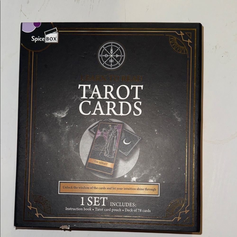 SpiceBox Tarot Cards Set Learn to Read New Sealed